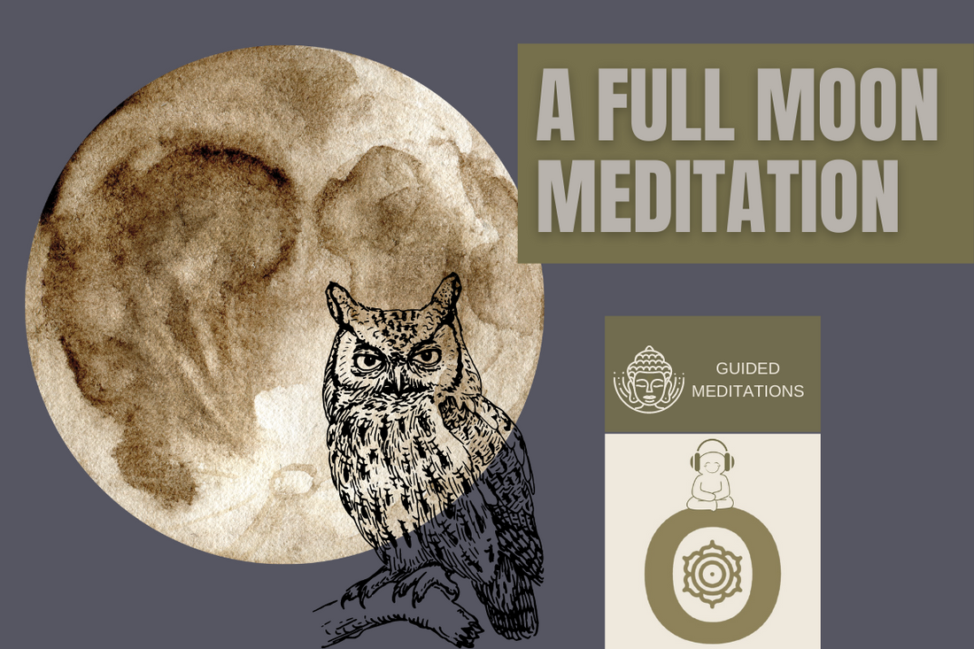 A Full Moon Meditation For Self-Reflection + Letting Go