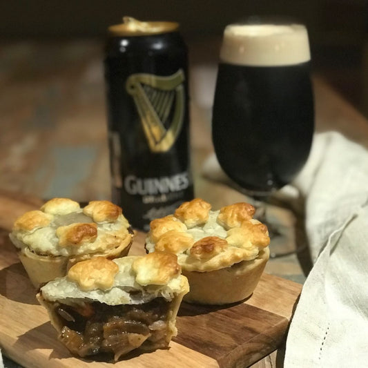 Mushroom + Guinness Pie [Vegan]
