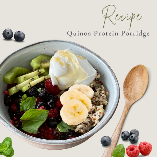 Protein-Rich Quinoa Breakfast Porridge [GF + Plant-Based]