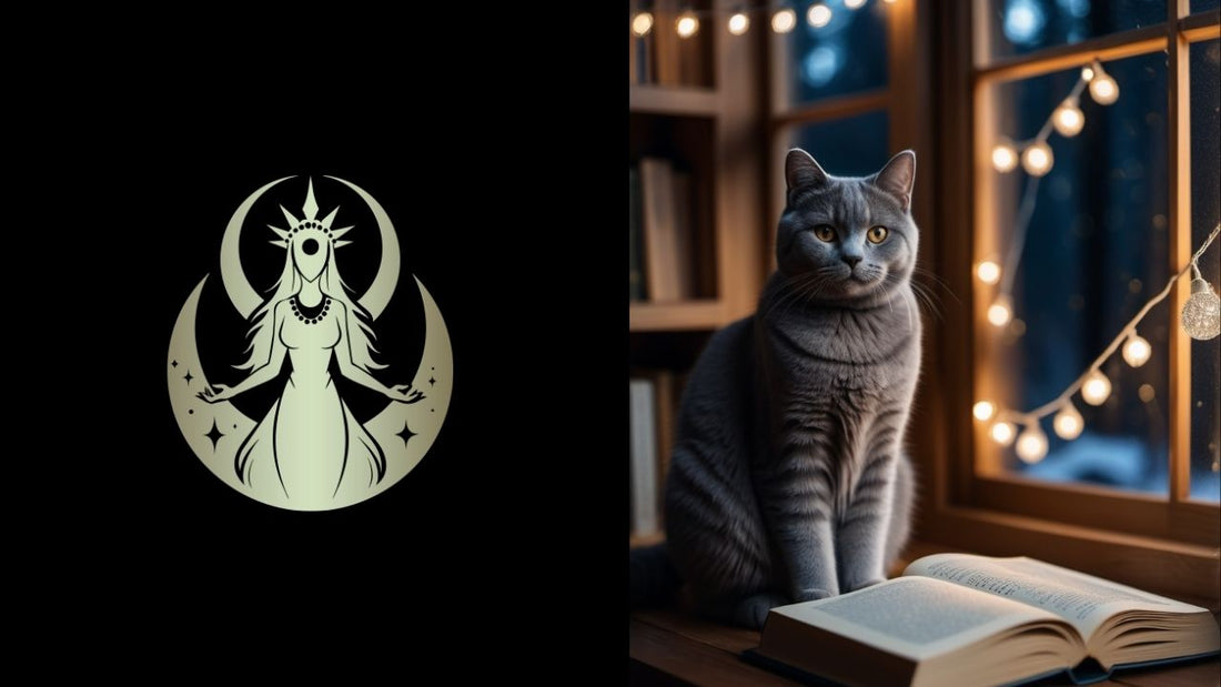 Temple Cat Blessing:  For the Guardian of the Sanctuary & the Feminine Portal